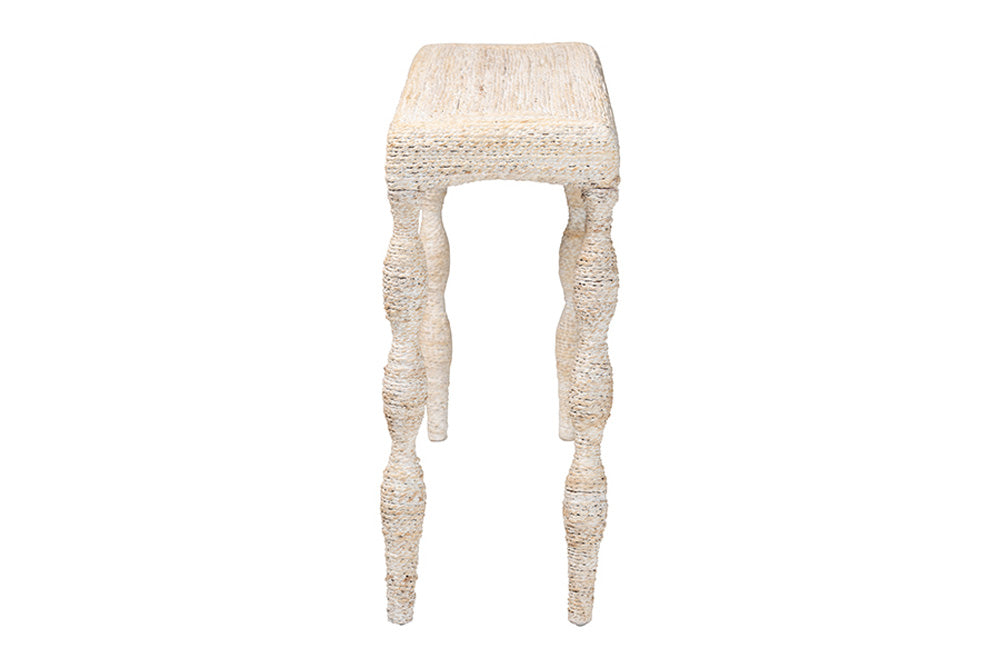 bali & pari - Lejane Console Table - MD-39958-White Wash Rustic-Wood-KD/Box-CST view 3