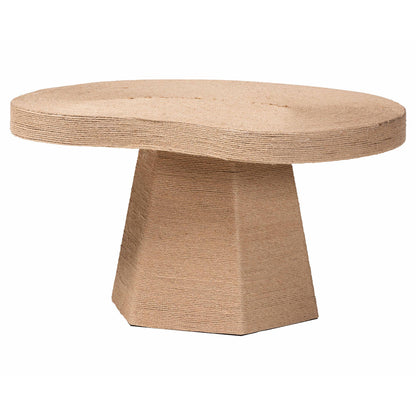 bali & pari - Lenka Coffee Table in Natural Brown - F2410-FT1-Jute-CT view 1