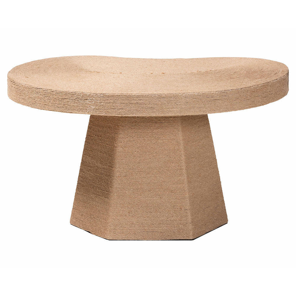 bali & pari - Lenka Coffee Table in Natural Brown - F2410-FT1-Jute-CT view 4