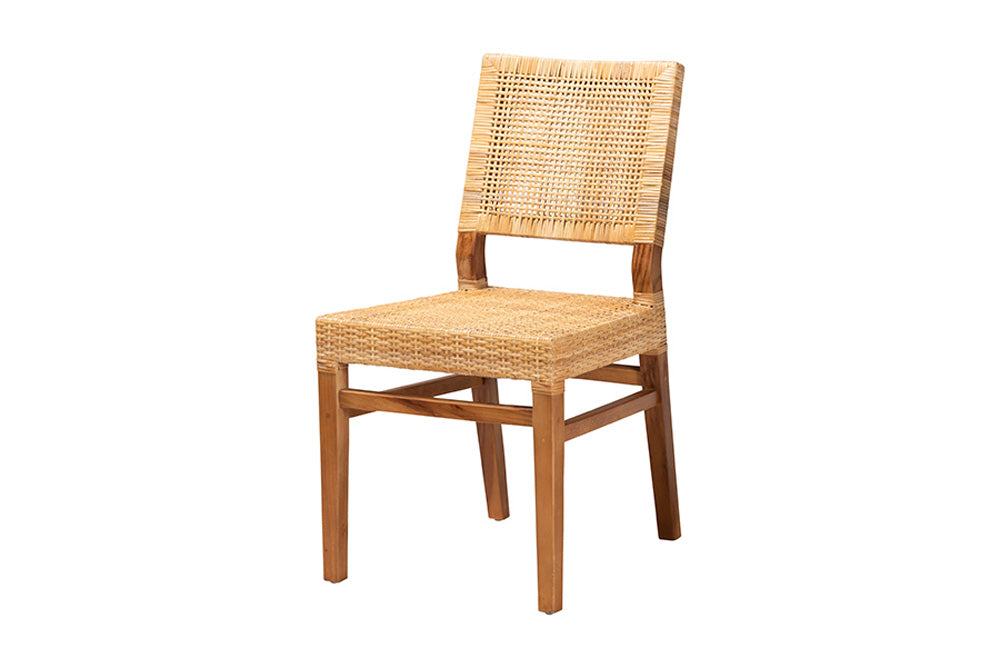 bali & pari - Lesia Dining Chair - Lesia-Teak-DC view 1