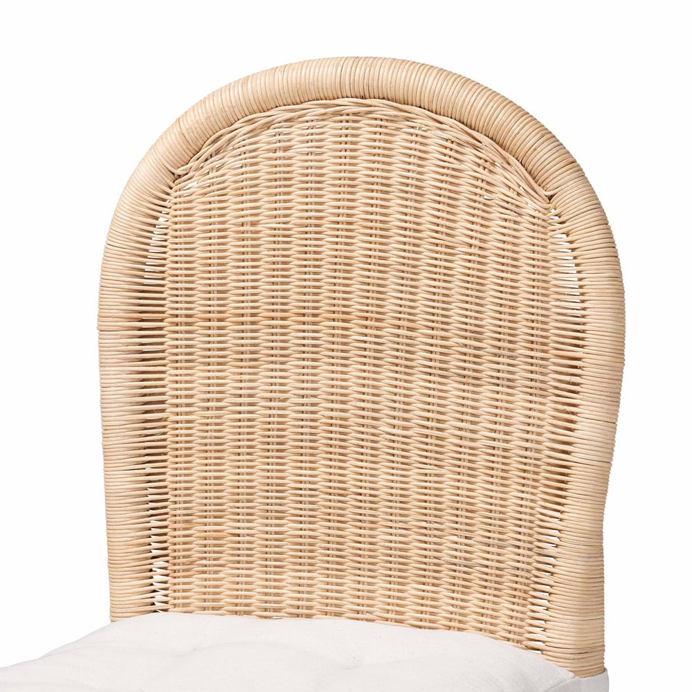 bali & pari - Linda Dining Set in Light Honey - Linda-Light Honey Rattan-5PC Dining Set view 5