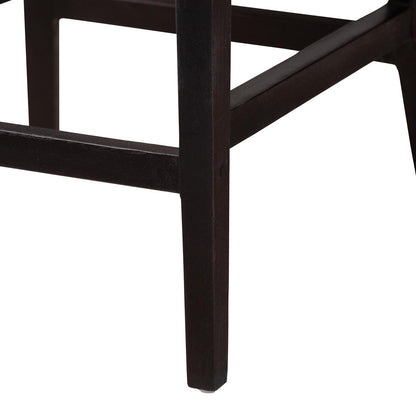 bali & pari - Lingga Counter Stool in Dark Brown/Natural Brown - Lingga-Mahogany-CS view 6