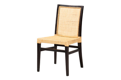 bali & pari - Lingga Dining Chair - Lingga-Mahogany-DC view 1