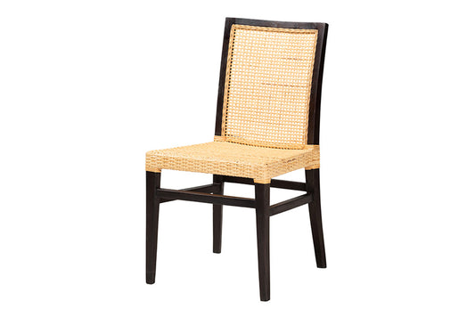 bali & pari - Lingga Dining Chair - Lingga-Mahogany-DC view 1