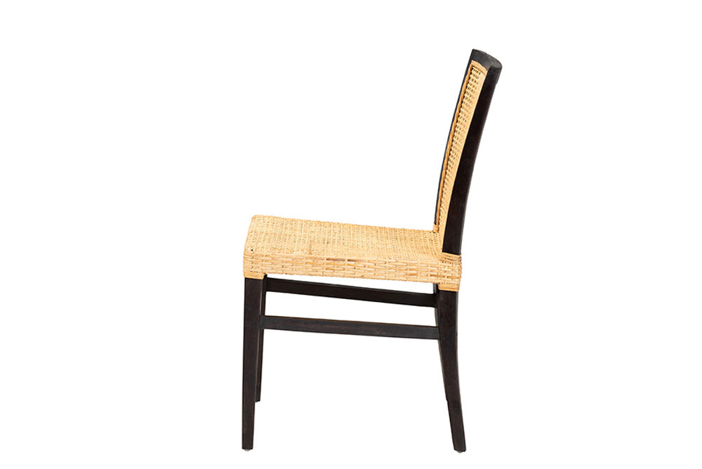 bali & pari - Lingga Dining Chair - Lingga-Mahogany-DC view 3