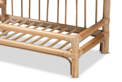 bali & pari - Liora Shelving Unit - RBS009-Rattan-Shelf view 6