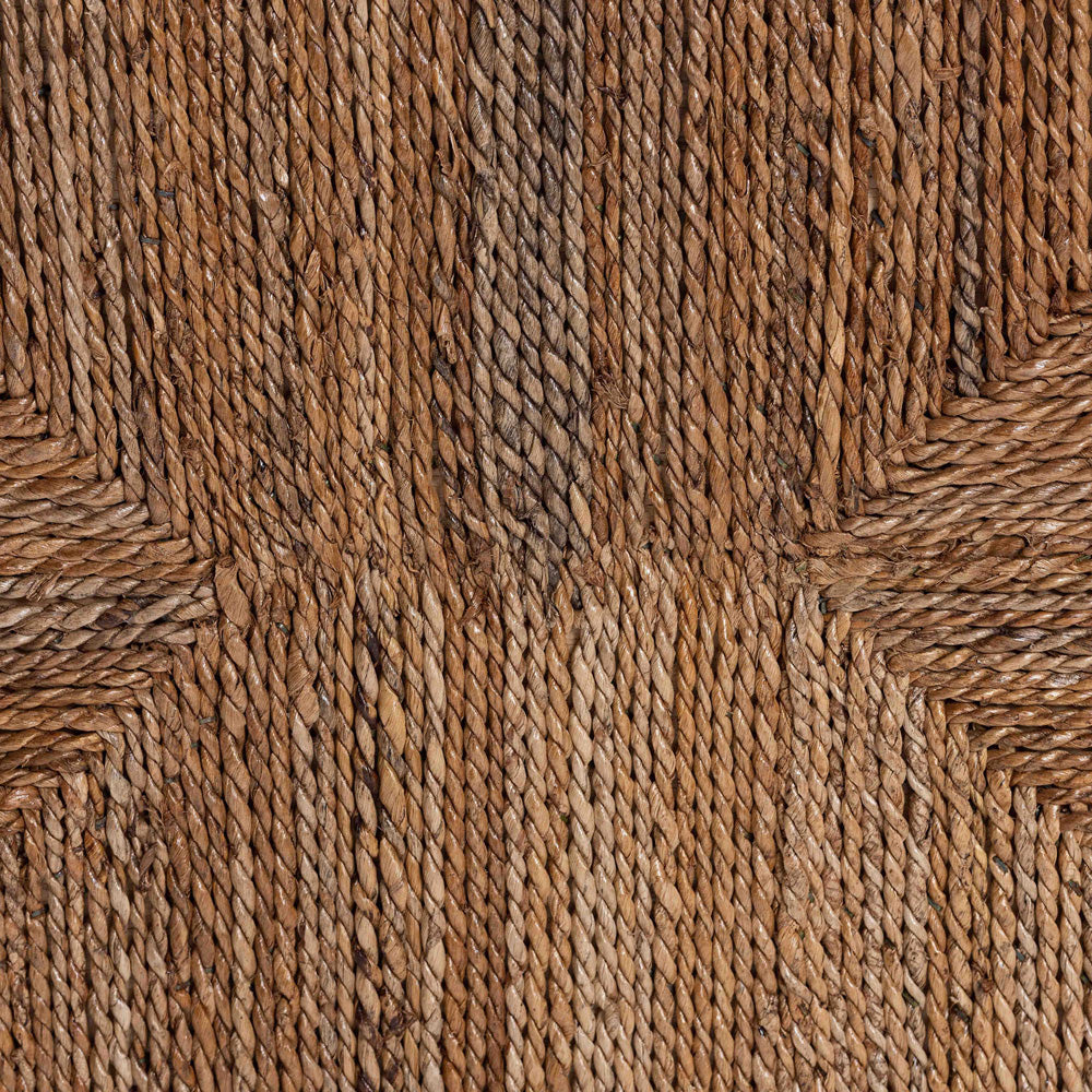 bali & pari - Liza Coffee Table in Natural Brown - LIZZA-Seagrass-Coffee Table view 5