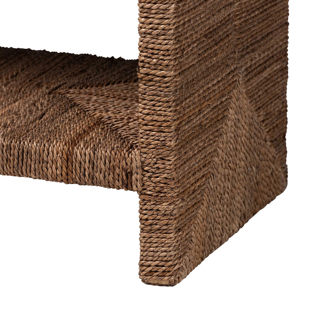 bali & pari - Liza Console Table in Natural Seagrass - LIZZA-Seagrass-Console Table view 4
