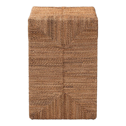 bali & pari - Liza End Table in Natural Seagrass - LIZZA-Seagrass-ET view 3