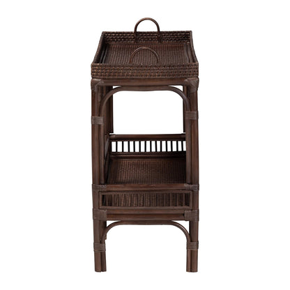 bali & pari - LombokConsole Table in Coffee Bean - Lombok-Rattan-Coffee Bean-Console Table view 3