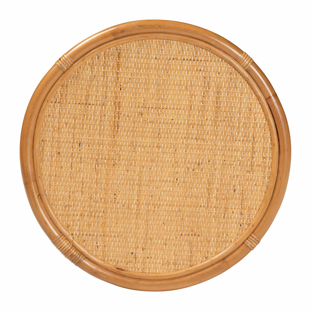 bali & pari - Louis End Table in Light Honey - Louis-Light Honey Rattan-ET view 6