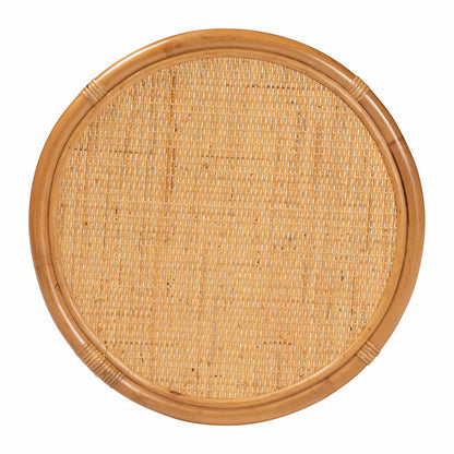 bali & pari - Louis End Table in Light Honey - Louis-Light Honey Rattan-ET view 6