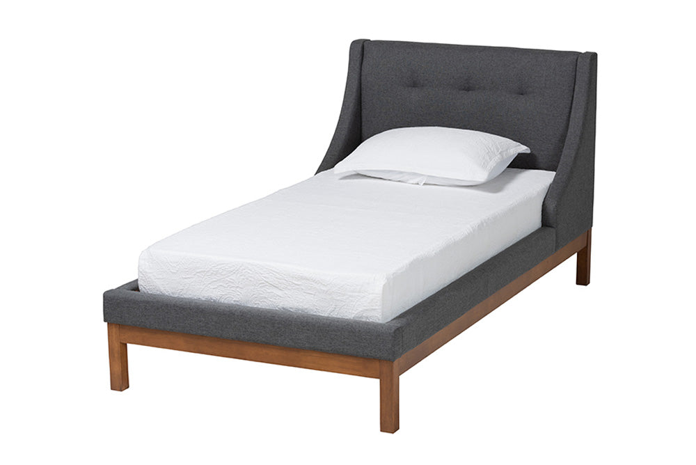 bali & pari - Louvain Twin Bedroom Set - BBT6696-Dark Grey-Twin-3PC Set view 3