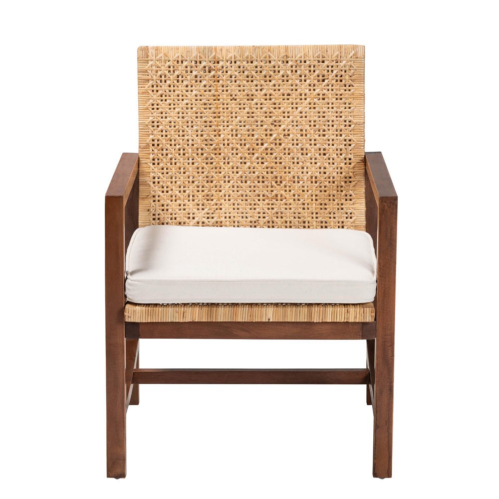 bali & pari - Lovina Chair in Light Honey/Light Brown - Lovina-Light Honey Rattan/Light Brown Rattan-CC view 2