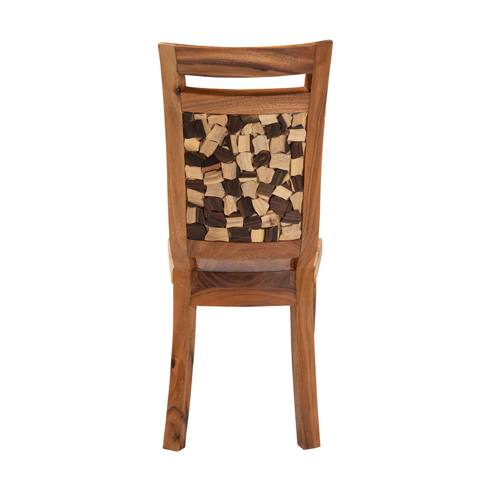 bali & pari - Luan Dining Chair in Natural Brown - Luan-Natural/Wooden-DC view 4
