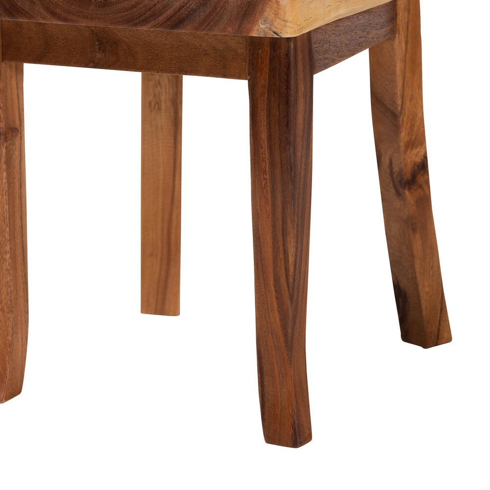 bali & pari - Luan Dining Chair in Natural Brown - Luan-Natural/Wooden-DC view 6