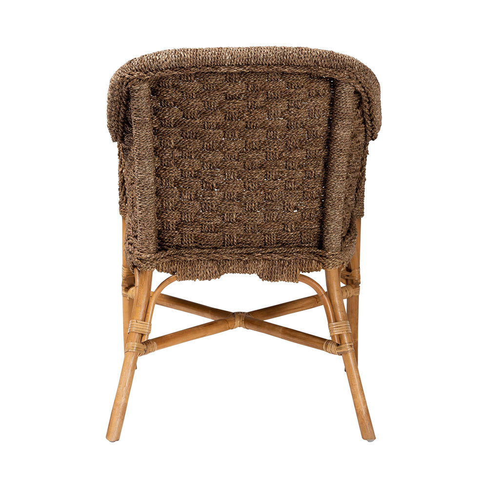 bali & pari - Luis Chair in Natural Seagrass/Natural - SC661SG-Luis-Light Brown Seagrass-CC view 4
