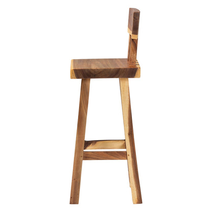 bali & pari - Luli Bar Stool in Natural Brown - Luli-Natural/Wooden-BS view 3