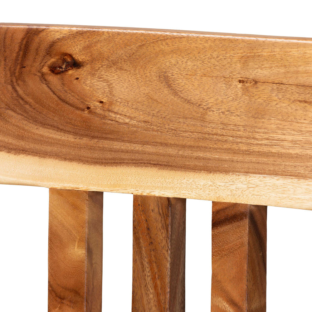 bali & pari - Luli Bar Stool in Natural Brown - Luli-Natural/Wooden-BS view 5