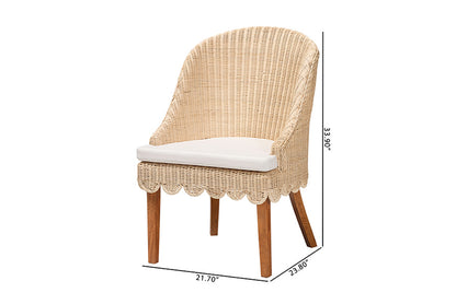 bali & pari - Mabel Coffee Table - Mabel-Natural Rattan-Cushion-DC view 9