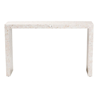bali & pari - MagaraConsole Table in Light Beige/Ivory - F2508-FT23-MOP-Console Table view 4