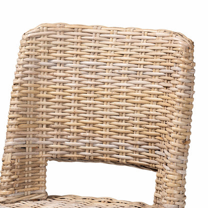 bali & pari - Magy Bar Stool in Kubu Grey/Rustic Taupe - Magy-Grey Natural-BS view 5