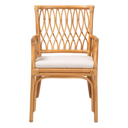 bali & pari - Maisa Chair in Light Honey - Maze-Light Honey Rattan-CC view 2