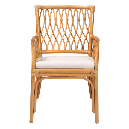 bali & pari - Maisa Chair in Light Honey - Maze-Light Honey Rattan-CC view 2