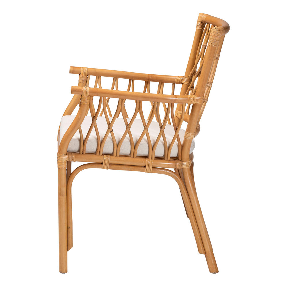 bali & pari - Maisa Chair in Light Honey - Maze-Light Honey Rattan-CC view 3