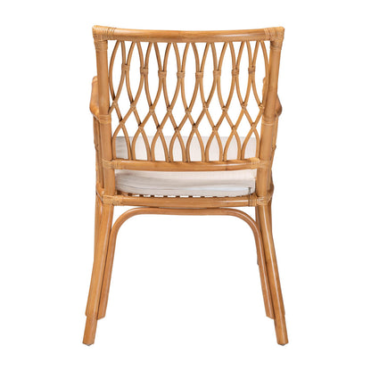 bali & pari - Maisa Chair in Light Honey - Maze-Light Honey Rattan-CC view 4