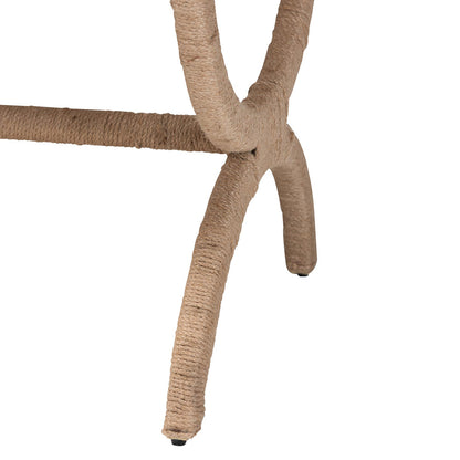 bali & pari - Maliyah Bench in Natural Brown  - F242-FT22-Bench view 4