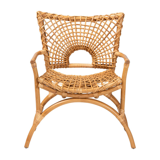 bali & pari - Mamba Chair in Light Honey - MAMBA-Rattan-CC view 2