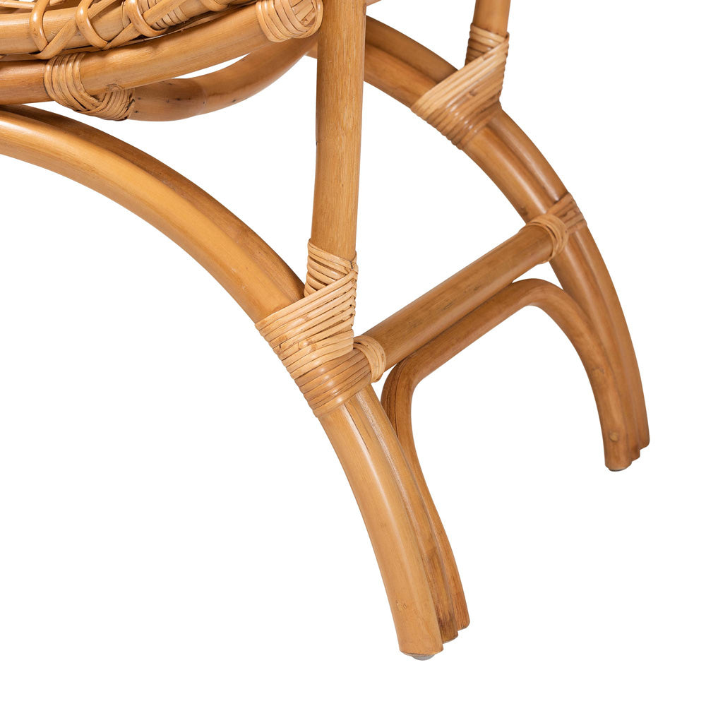 bali & pari - Mamba Chair in Light Honey - MAMBA-Rattan-CC view 6
