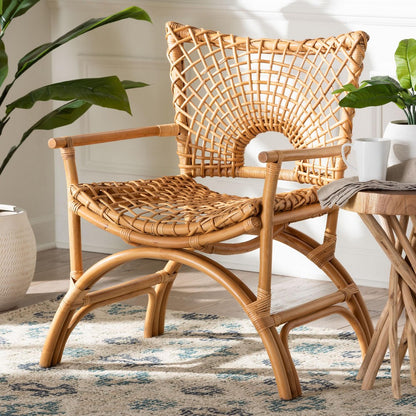 bali & pari - Mamba Chair in Light Honey - MAMBA-Rattan-CC view 8
