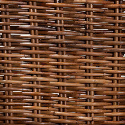 bali & pari - Mario Set of 2 Dining Chairs in Natural Brown/Brown - Mario-Rattan-DC view 6