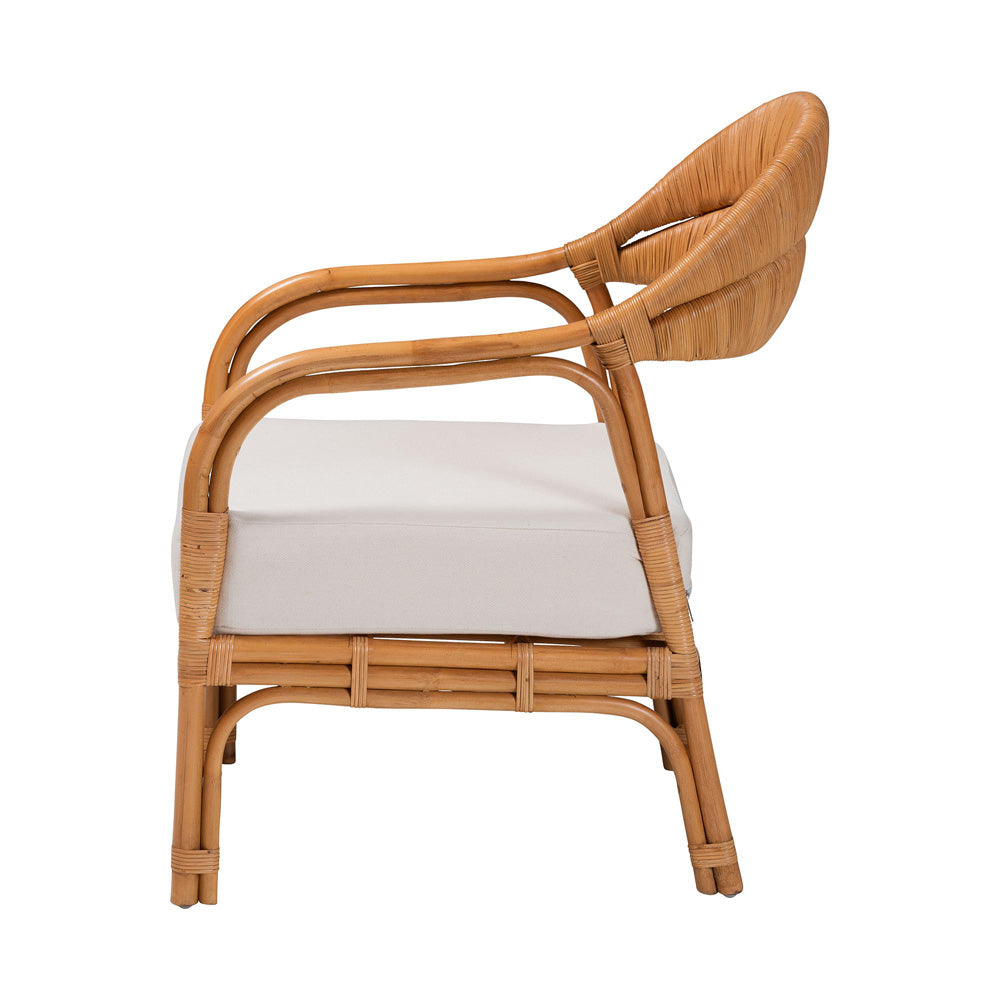 bali & pari - Marisa Chair in Light Honey - MARISA-Light Honey Rattan-CC view 3