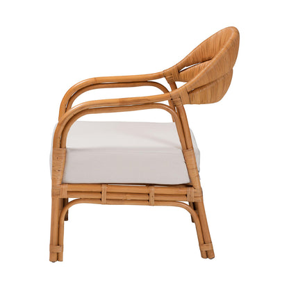 bali & pari - Marisa Chair in Light Honey - MARISA-Light Honey Rattan-CC view 3