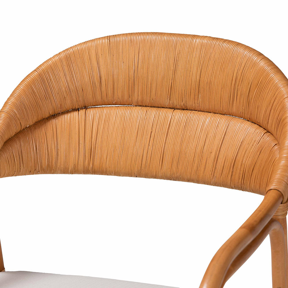 bali & pari - Marisa Chair in Light Honey - MARISA-Light Honey Rattan-CC view 5