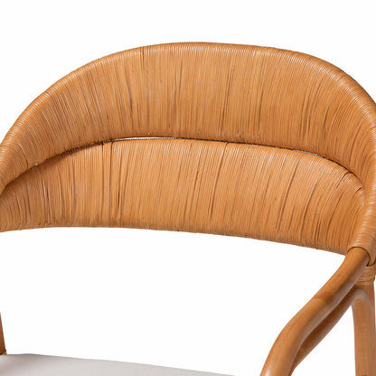 bali & pari - Marisa Chair in Light Honey - MARISA-Light Honey Rattan-CC view 5
