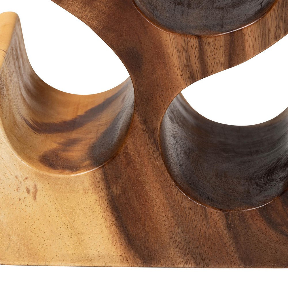 bali & pari - Matana Wine Rack in Natural - Suar WR 002-Natural/Wooden-Wine Rack view 6