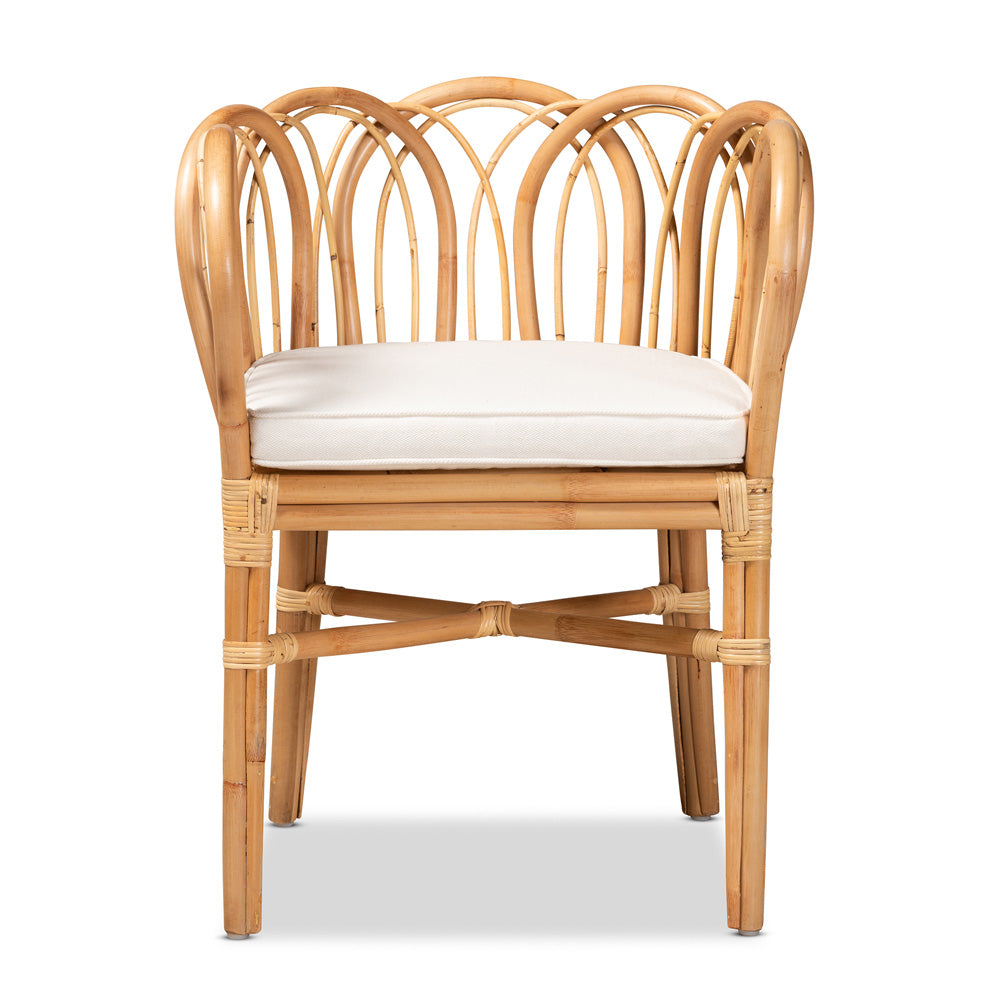 bali & pari - Melody Chair in Natural/White - Melody-Natural-DC view 2