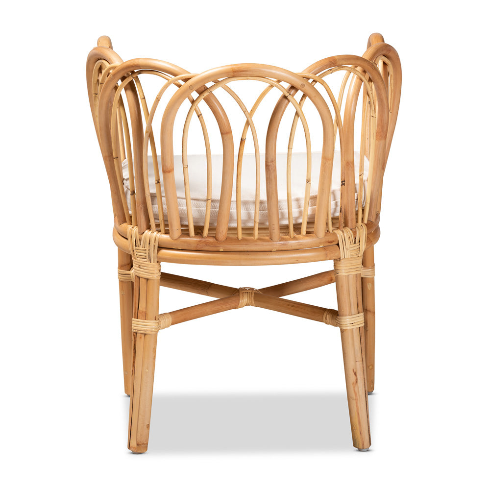 bali & pari - Melody Chair in Natural/White - Melody-Natural-DC view 4