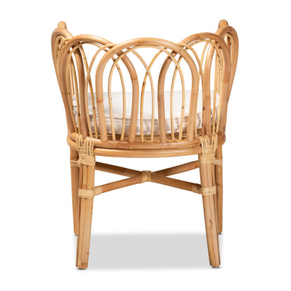 bali & pari - Melody Chair in Natural/White - Melody-Natural-DC view 4