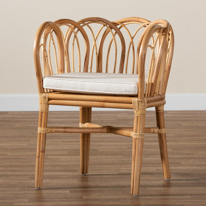 bali & pari - Melody Chair in Natural/White - Melody-Natural-DC view 7
