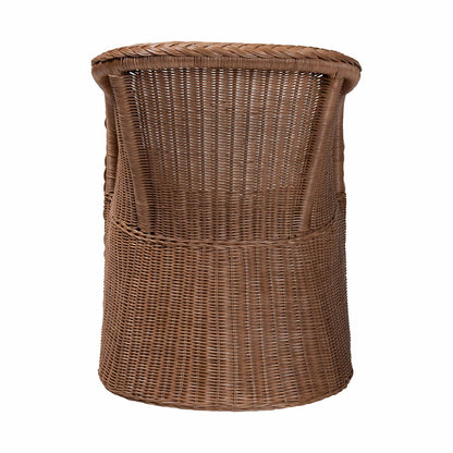 bali & pari - Memphis Arm Chair in Peanut Brown - Memphis-Peanut Brown/Rattan-CC view 4