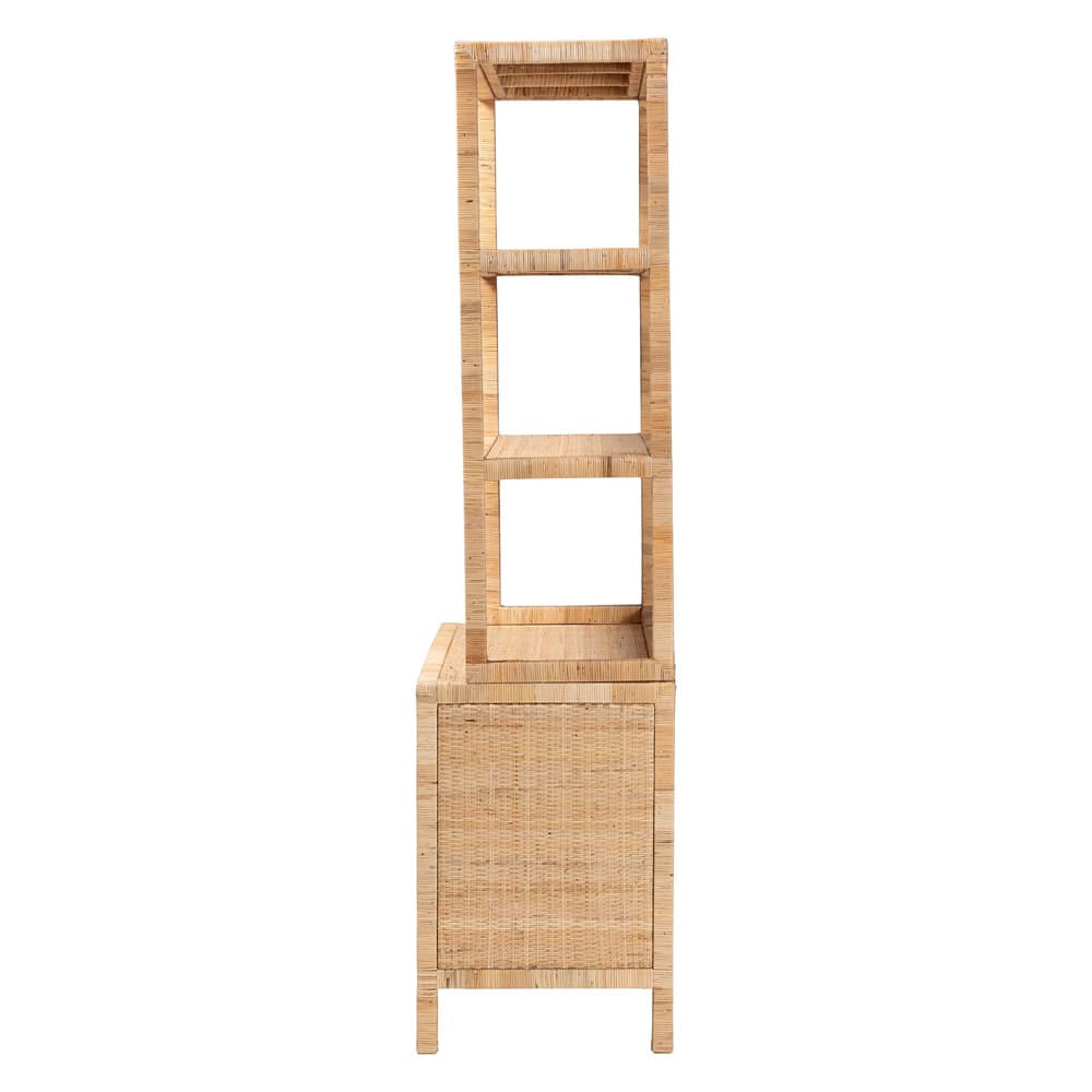 bali & pari - Mortis Storage Cabinet in Natural Brown - Marcelo-Natural-Cabinet-KD-Box view 4