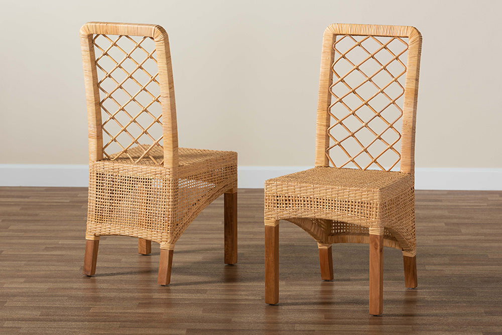 bali & pari - Moscow Dining Chair Set of 2 - Moscow-Teak-DC view 8