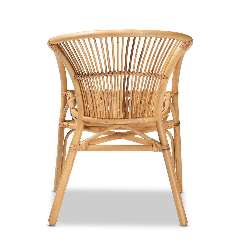 bali & pari - Murai Dining Chair in Natural Brown - Murai-Rattan-DC view 4