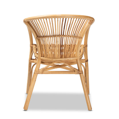 bali & pari - Murai Dining Chair in Natural Brown - Murai-Rattan-DC view 4
