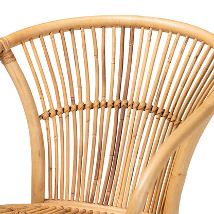 bali & pari - Murai Dining Chair in Natural Brown - Murai-Rattan-DC view 5